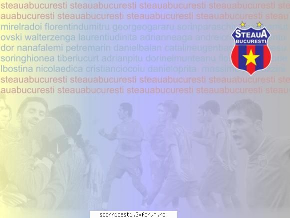 Fotbal.Off topic! - normal...steaua - Sport